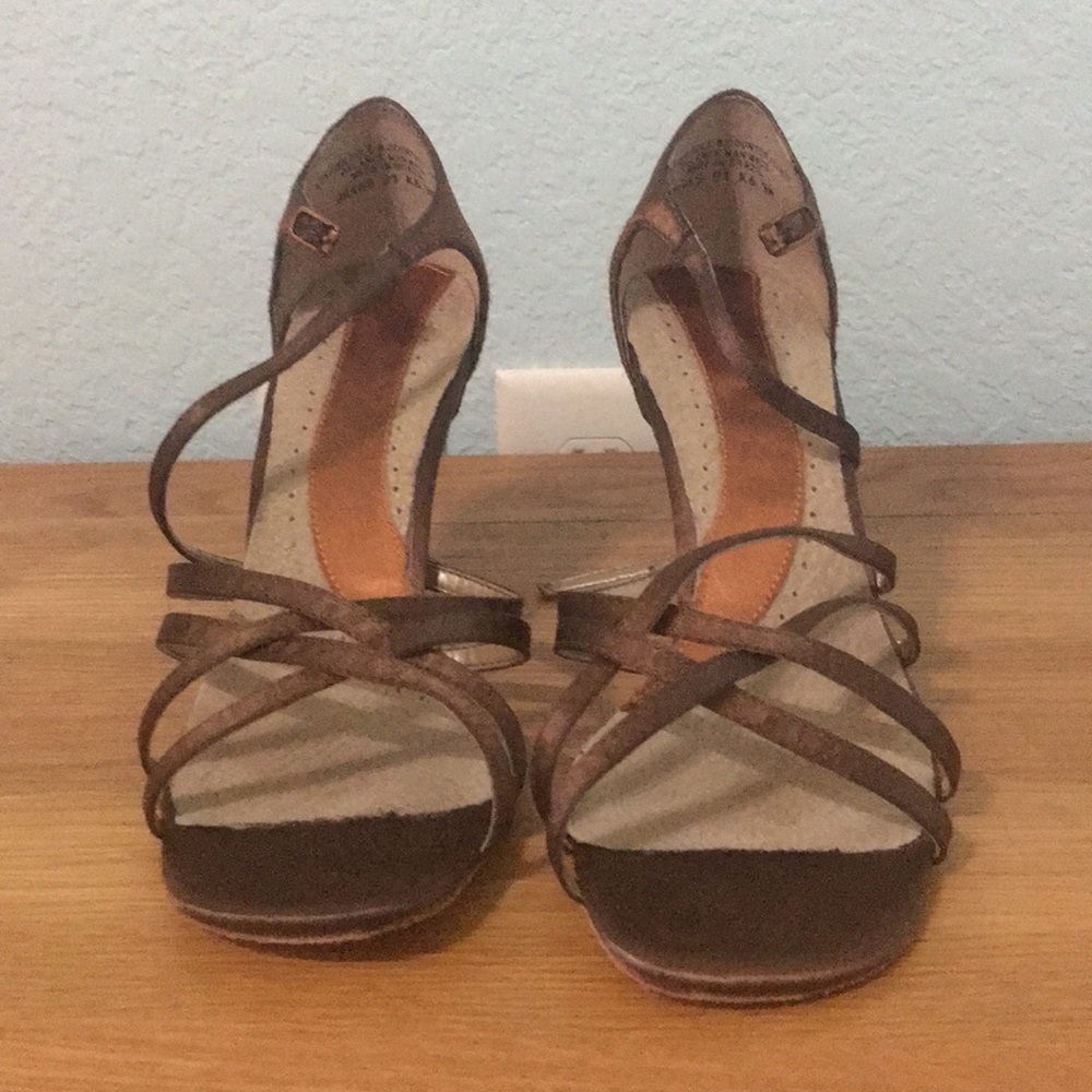 Brown Capezio Ballroom/Latin Dance Shoes